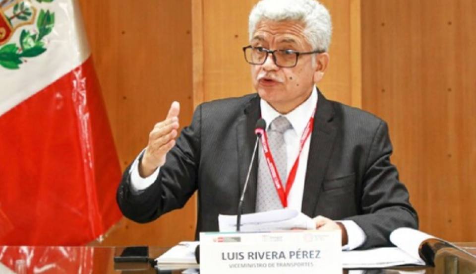 Luis Rivera: Oficializan su renuncia al cargo de viceministro de Transportes
