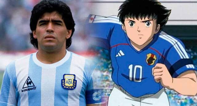 Diego Maradona era Oliver Atom