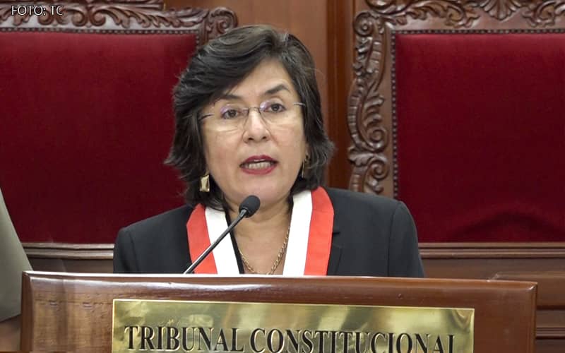 Presidenta del TC: Estado ya no podrá reclamar S/729 millones de deuda a Telefónica por fallo a favor de la empresa