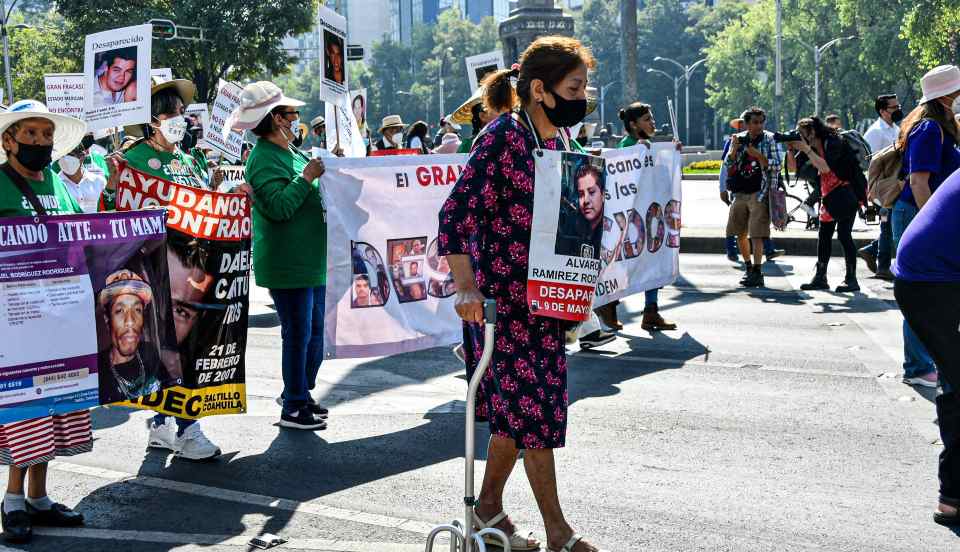 Día de la Madre en México: Mujeres salen a marchar por sus hijos desaparecidos