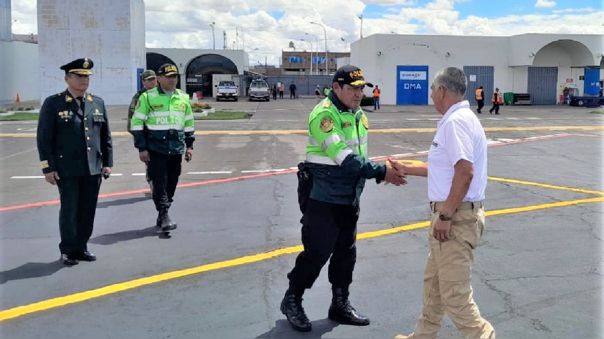 Ministro del Interior coordinó acciones en el sur del país ante reinicio de protestas