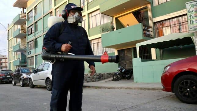 Cercado de Lima: Minsa fumiga 100 casas para prevenir casos de dengue