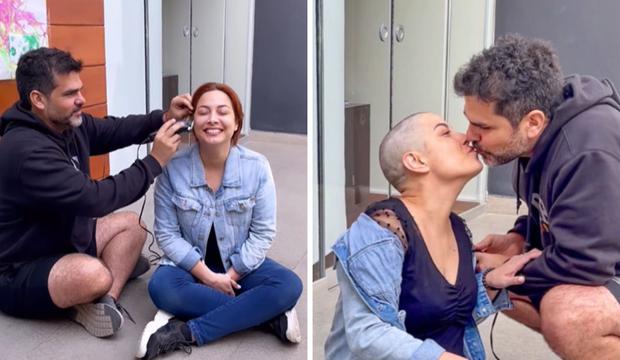 Pareja de Natalia Salas reveló lo primero que pensó la actriz cuando le detectaron cáncer