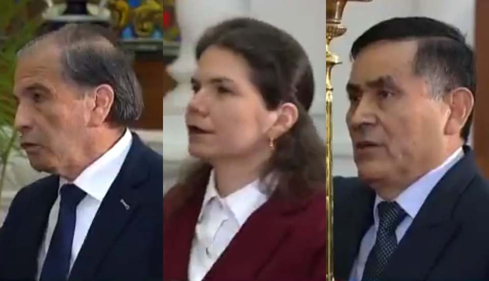 Estos son los tres nuevos ministros de Castillo que tomaron juramento