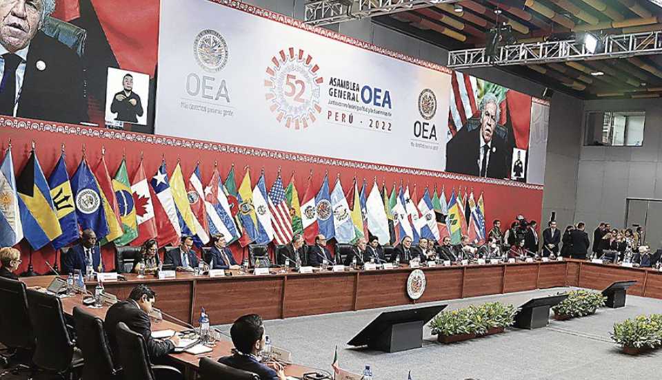 Estos son los 5 cancilleres designados por la OEA que vendrán a Perú