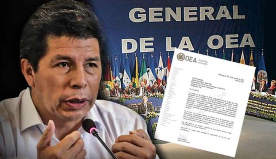 OEA activa Carta Democrática a favor de Castillo