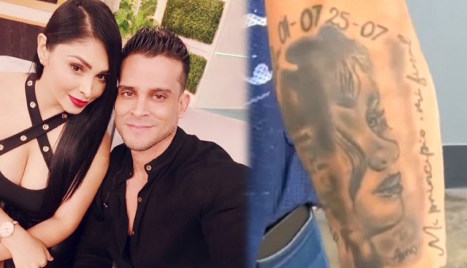 Pamela Franco sobre tatuaje de Christian Domínguez: "Fue una demostración de amor"