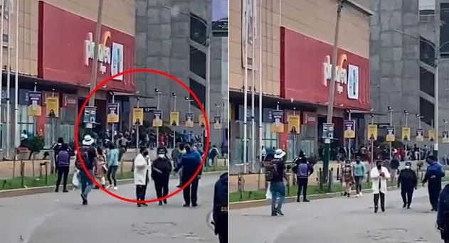 Paro de transportistas: Manifestantes saquean Plaza Vea de Huancayo 