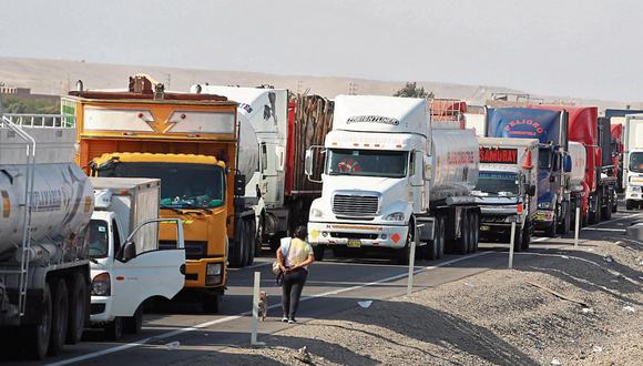 Paro de transportistas: Camiones vienen paralizando en todo el país