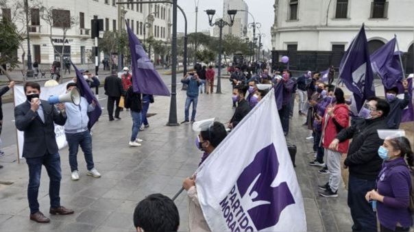 Partido Morado fue excluido de la candidatura a la alcaldía de Lima