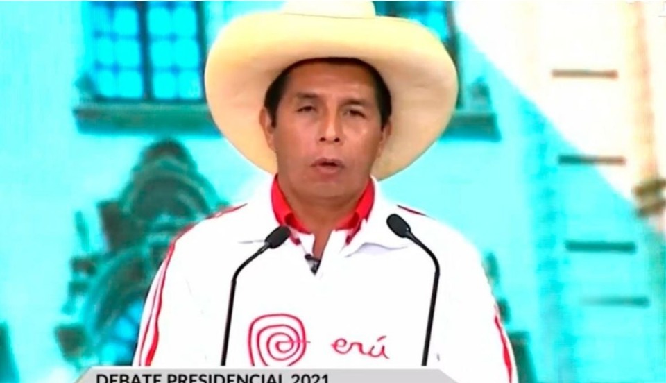 Pedro Castillo en debate presidencial JNE: "Es mentira que te vamos a cerrar tu bodega o quitar tu casa"