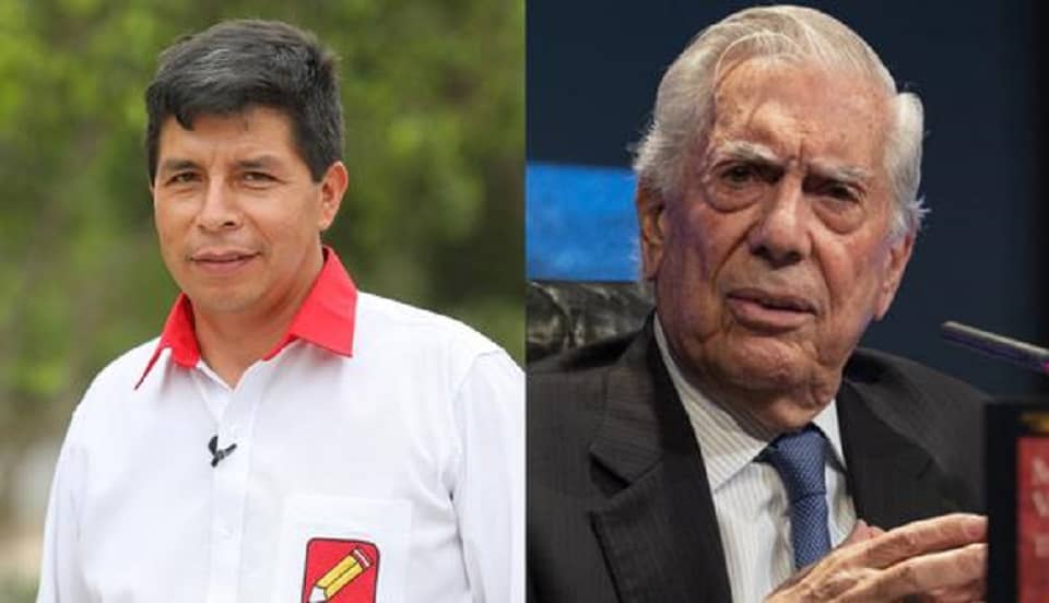 Pedro Castillo: "Mario Vargas Llosa embajador de la corrupción"