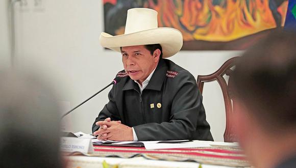 Pedro Castillo enviará al Congreso proyectos contra la delincuencia y corrupción 