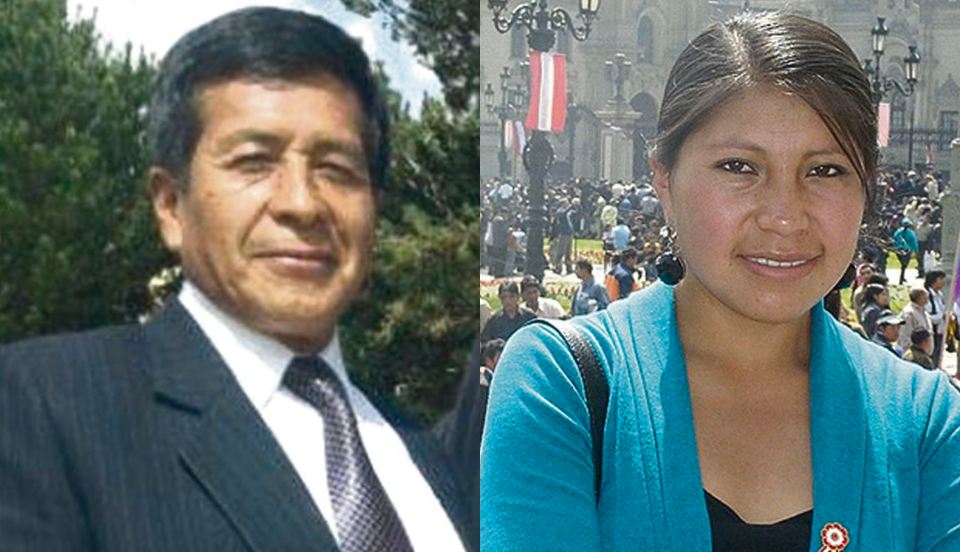 Perú Libre propone a Rubén Apaza y Luz Ari para el cargo de viceministro de Interculturalidad