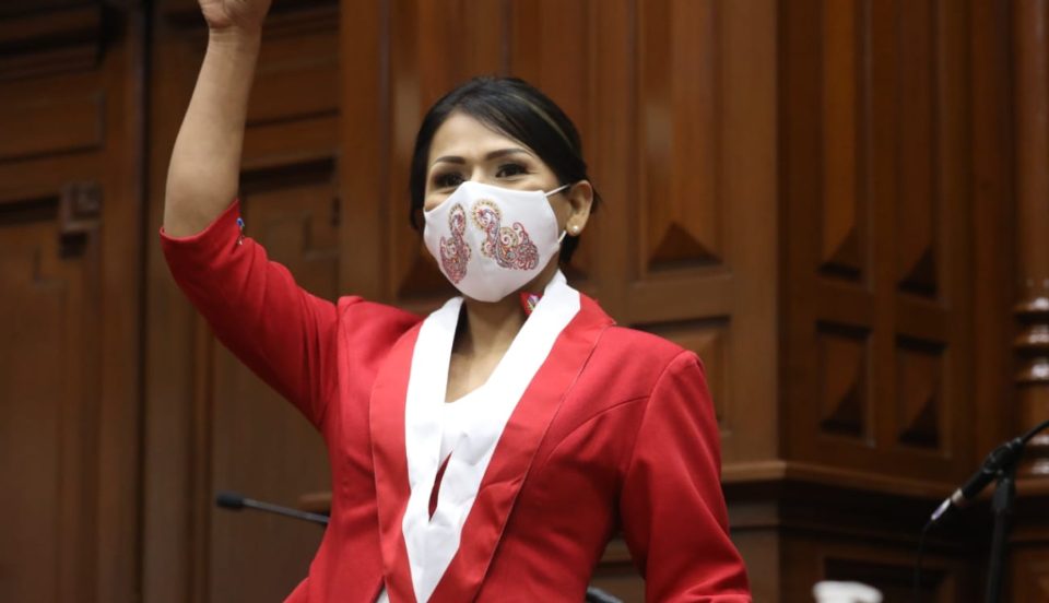 Silvana Robles lamenta que bancadas "conservadoras" se nieguen  a otorgar el voto de confianza