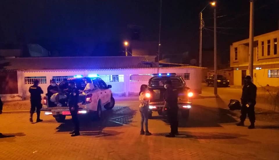 Piura: 20 personas intervenidas por Policía y Serenazgo en Talara