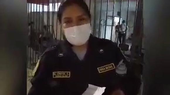 Piura: Policía denuncia que no la quisieron atender en Sanidad Policial pese a tener COVID-19