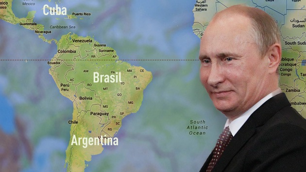 Vladimir Putin quiere que países latinoamericanos sean sus aliados
