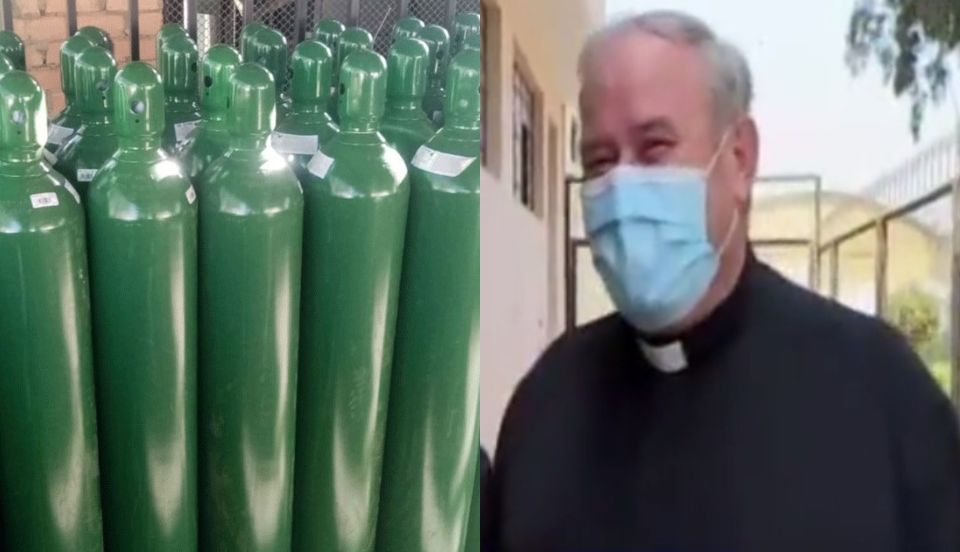 Los Olivos: Sacerdote organiza cilindrada para comprar balones de oxígeno medicinal 