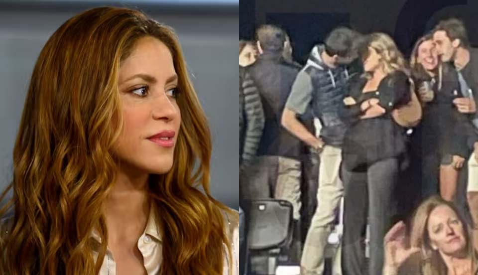 Así reaccionó Shakira tras ver el beso de Gerard Piqué y Clara Chía Martí