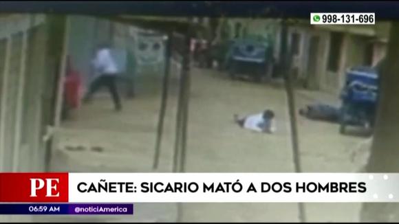 Sicario asesina a balazos a profesor en Cañete