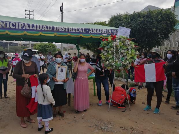 Huánuco: Multitud recibe restos de Silvano Cántaro 