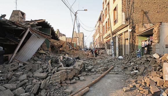 Lima tiene alto riesgo durante un sismo de gran magnitud