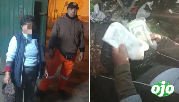 Trabajadores de limpieza devuelven 30 mil soles a mujer que los tiró a la basura por error