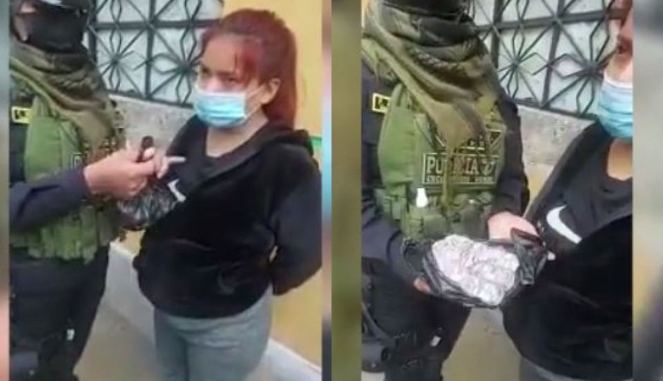 San Martín de Porres: Policía detiene a Mami Celia con 670 ketes de PBC