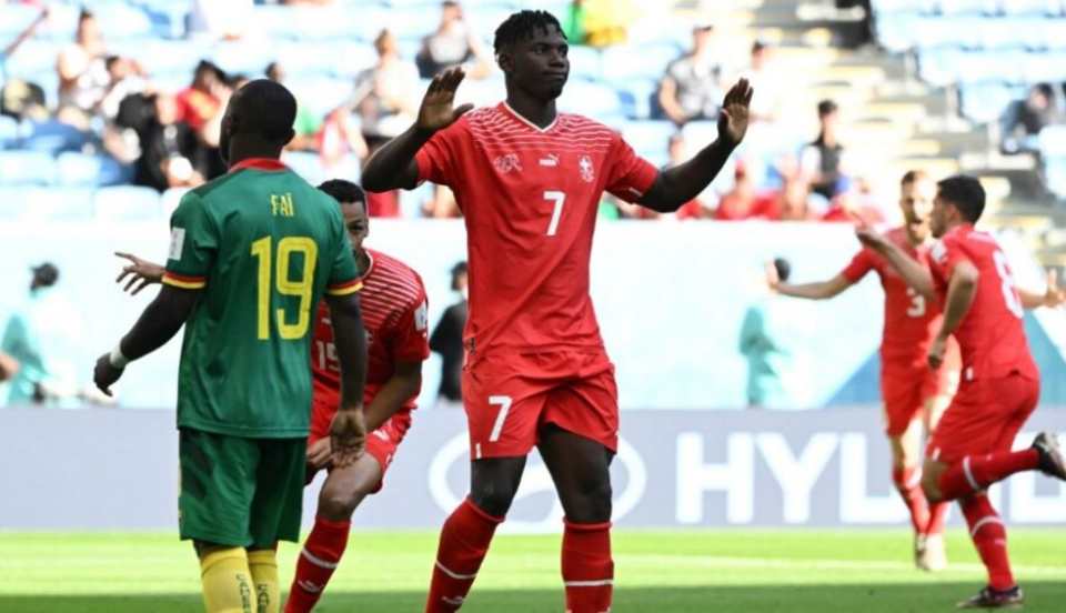 Suiza debutó con triunfo por 1 a 0 ante Camerún por el Grupo G