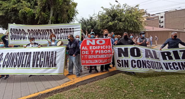 Surco: Vecinos piden al alcalde no aglomerar edificaciones informales