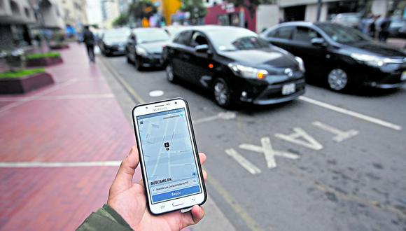 Demanda de taxi por aplicativo aumentó en 45% en Lima 