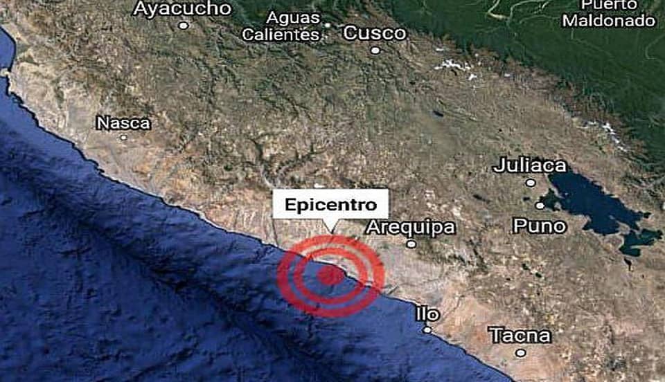 ¿Tiembla por el debate? IGP reportó sismo de magnitud 5.2 en Arequipa