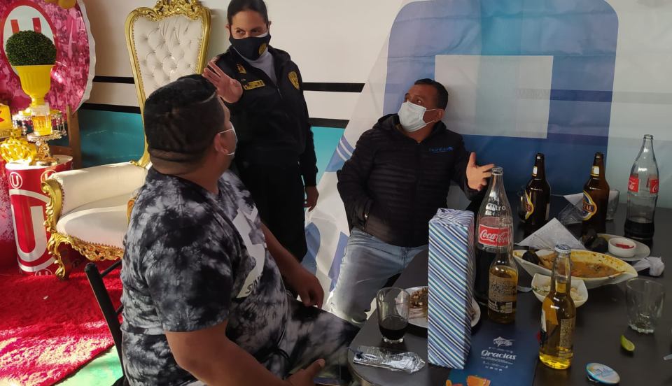 Tony Rosado fue intervenido por la policía en privadito en Tacna