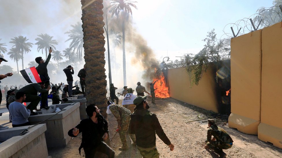 Embajada de EE.UU. en Irak sufre nuevo ataque con cohetes
