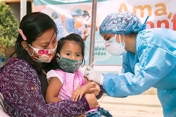 Minsa anuncia que niños de 5 a 11 años podrían vacunarse desde enero