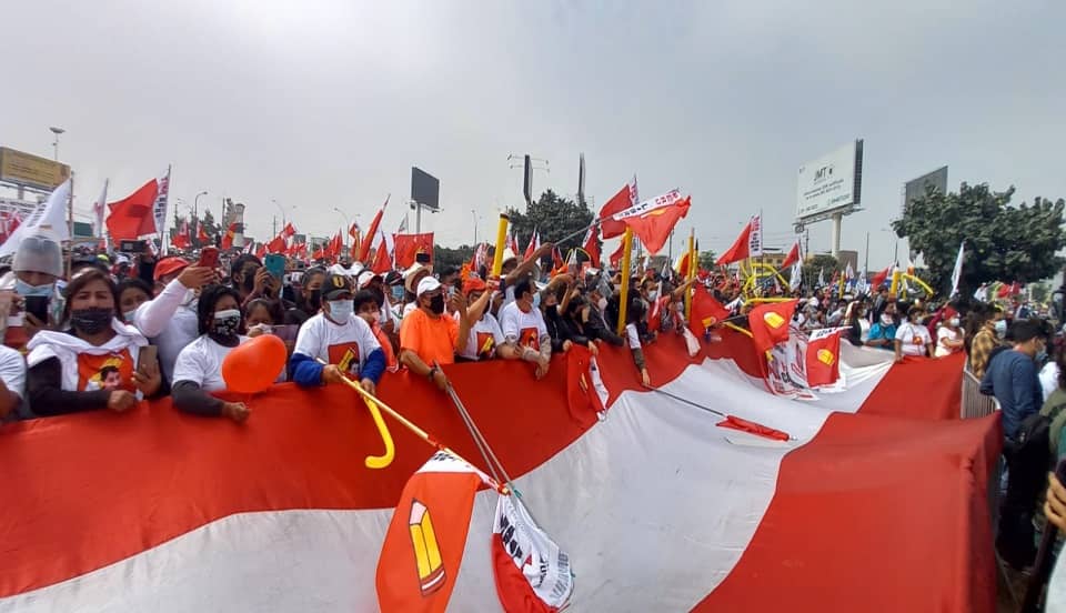 (VIDEO) Pedro Castillo realiza campaña en el Callao y anuncia próximas actividades