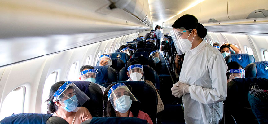 MTC exigirá prueba PCR o antígeno para viajes aéreos desde ciudades en nivel de riesgo extremo