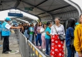 Metropolitano: cola exclusiva para mujeres ya funciona en estación Matellini